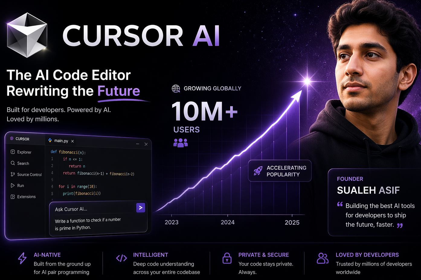 Sualeh Asif from Karachi to MIT the story behind cursor ai download