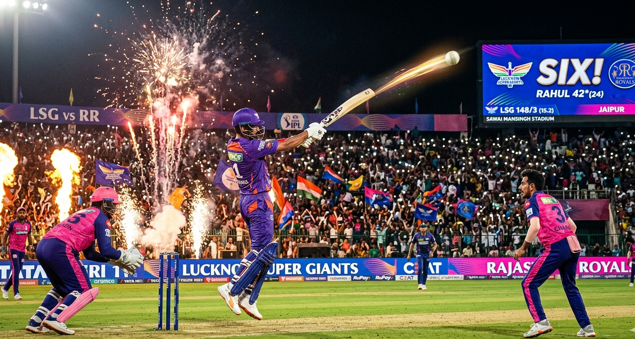 IPL 2026 today match LSG vs RR