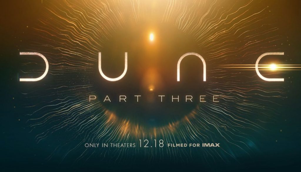 DUNE PART 3 2026