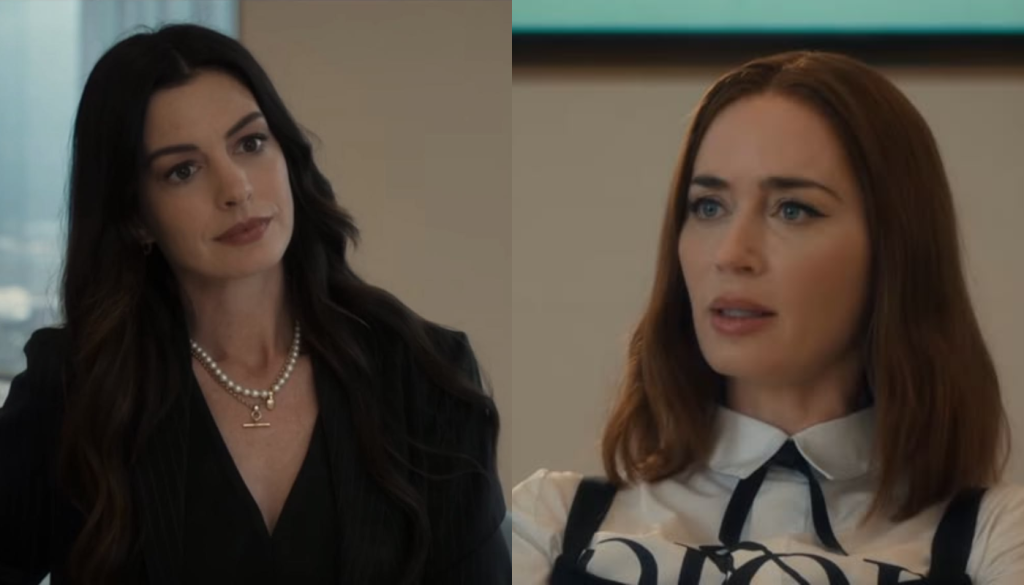 Emily Blunt Anne Hathaway Scene In Devil Wears Prada 2026