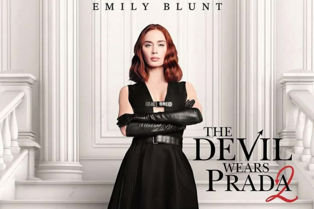 Emily Blunt In Devil Wears Prada 2 poster