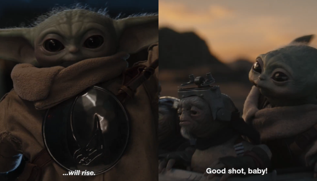 Grogu Baby Yoda from The Mandalorian promotional image