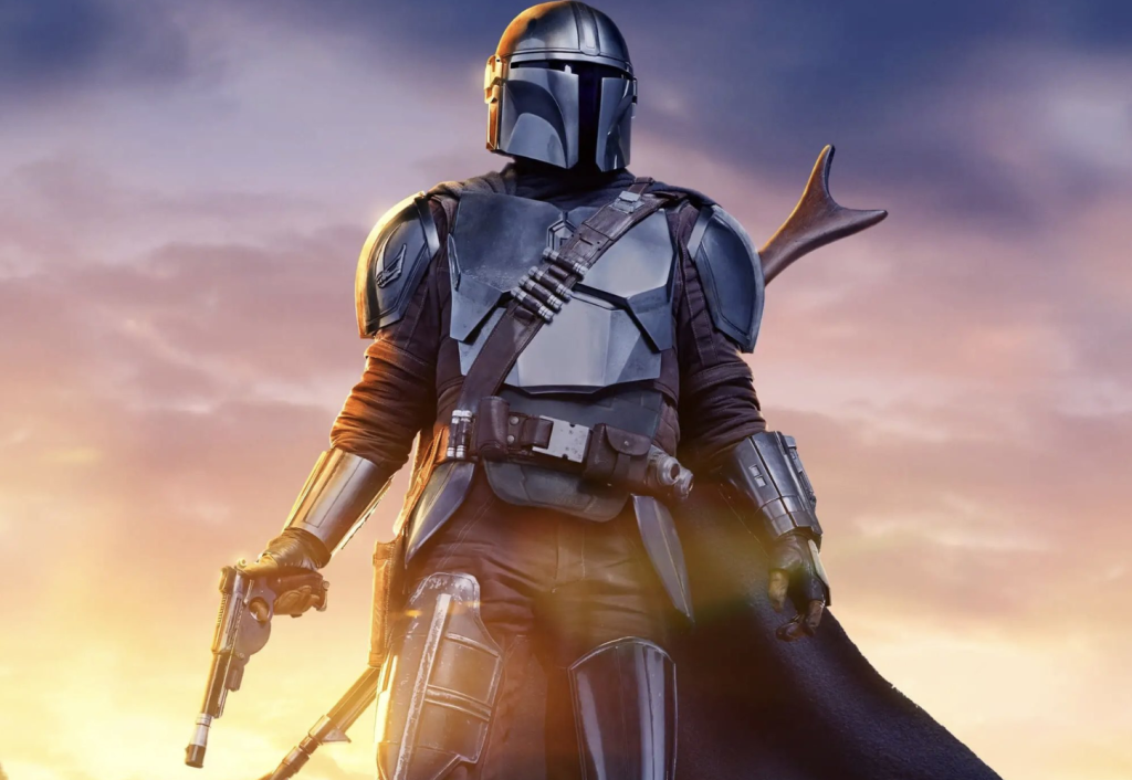 Din Djarin and Grogu from The Mandalorian and Grogu theatrical film 2026