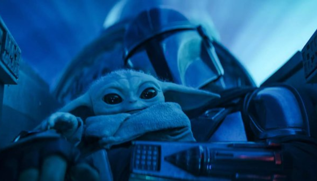 Din Djarin and Grogu from The Mandalorian and Grogu theatrical film 2026