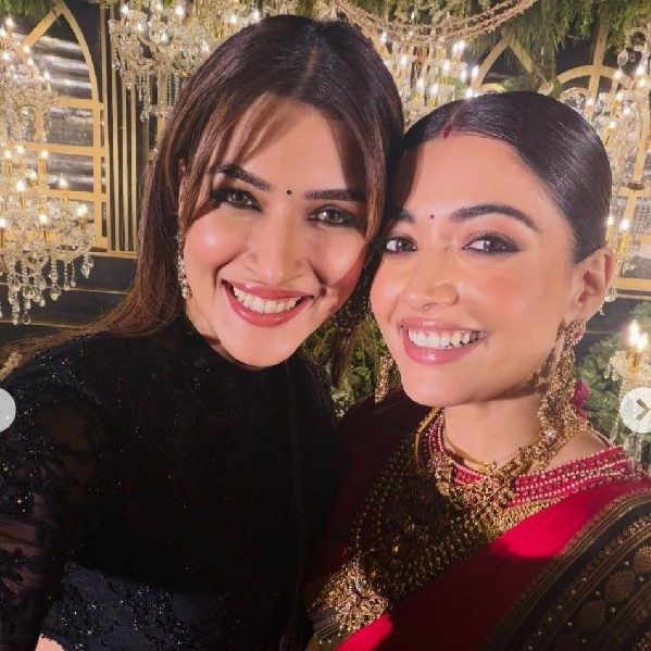cocktail 2 kriti at rashmika wedding