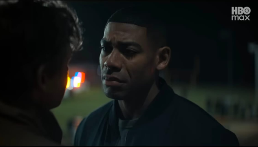 Aaron Pierre as John Stewart in lanterns trailer