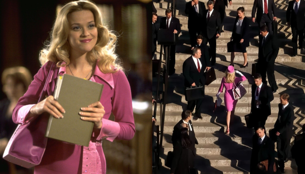 Legally Blonde movie scene