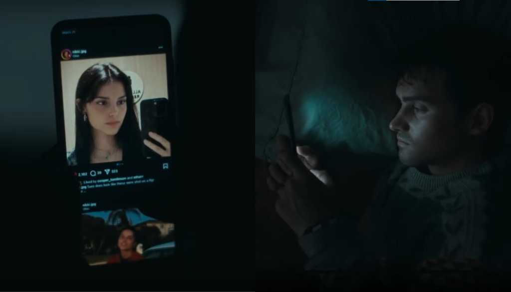 Promotional movie poster for Obsession 2025 showing the One lead actors