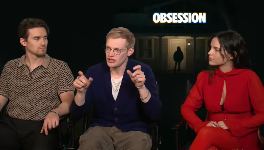 director curry barker of obsession movie 2025 and lead cast interview
