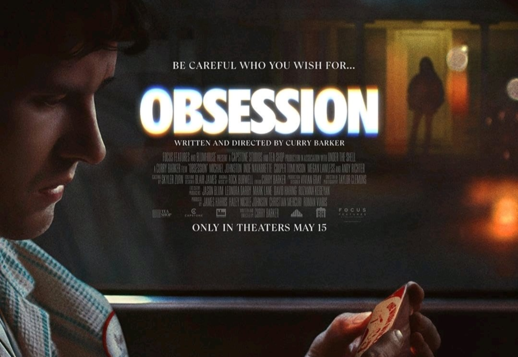 Obsession 2025 movie poster featuring the cursed One Wish Willow toy