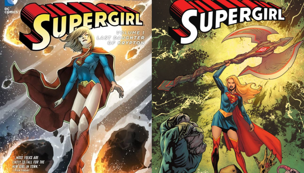 Supergirl costume design in comic books