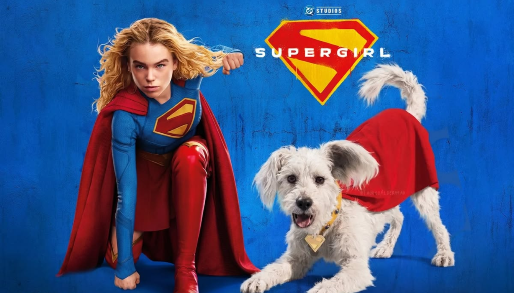 Supergirl movie poster 2026